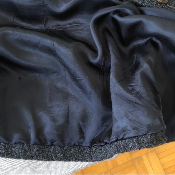 Vintage long bouclé coat - Picture 6 of 6